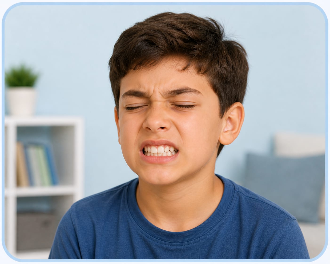 Child teeth grinding